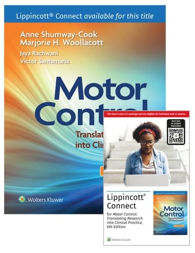 Motor Control: Translating Research into Clinical Practice 6e Lippincott Connect Print Book and Digital Access Card Package