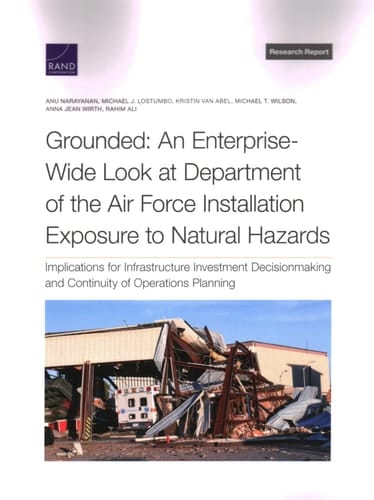 Grounded An Enterprise-wide Look at Department of the Air Force Installation Exposure to Natural Hazards : Implications for Infrastructure Investment Decisionmaking and Continuity of Operations Planning