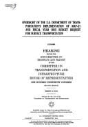 Oversight of the U.S. Department of Transportation's Implementation of Map-21 and Fiscal Year 2015 Budget Request for Surface Transportation