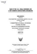 Made in the U.S.A. Small Businesses and a New Domestic Manufacturing Renaissance