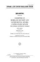 Toward a 21st Century Regulatory System