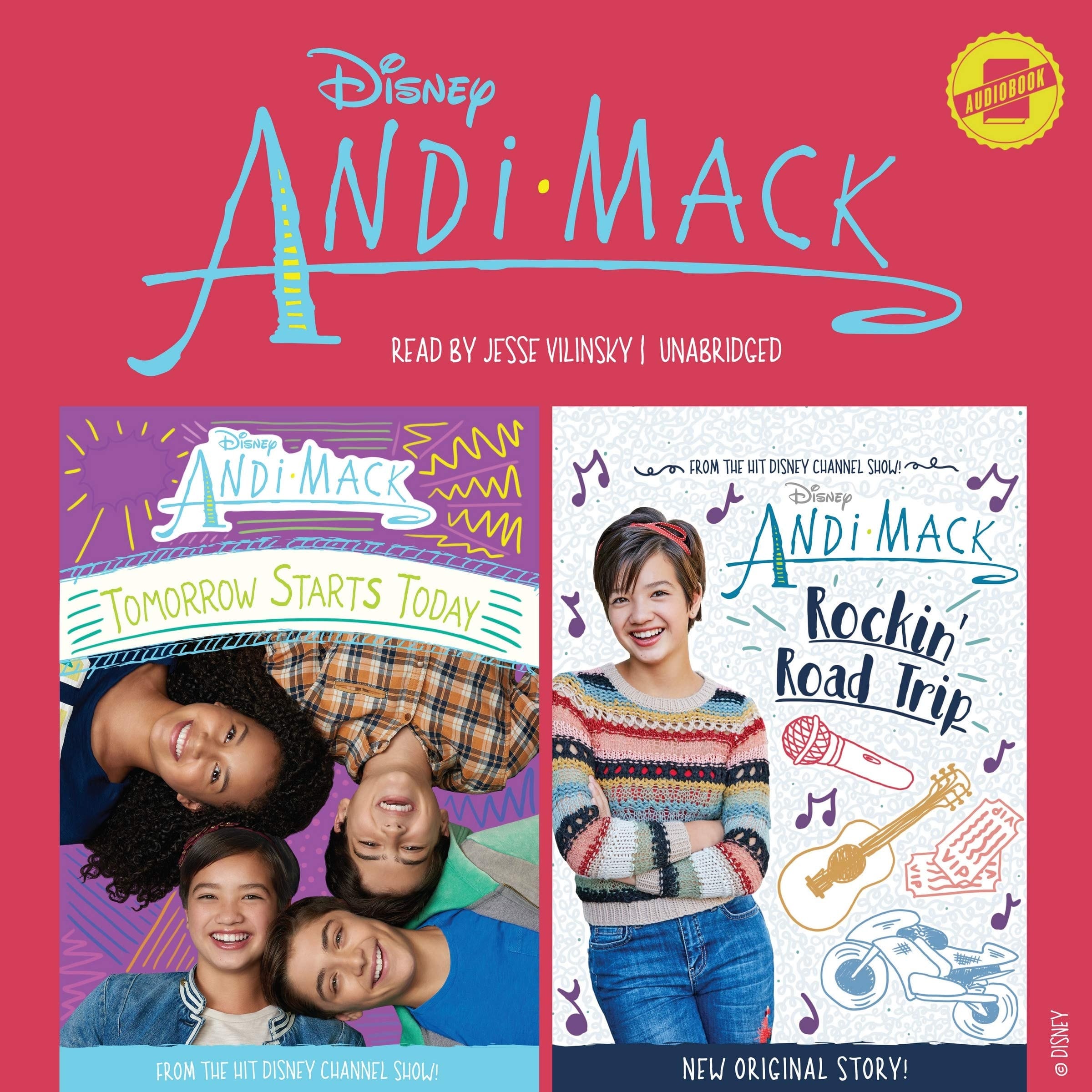 Andi Mack: Tomorrow Starts Today & Rockin' Road Trip: The Andi Mack Series, book 1 & 2