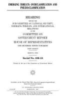 Emerging Threats Overclassfication [Sic] and Pseudo-Classification