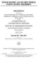 Nuclear Security Can Doe Meet Physical Facility Security Requirement