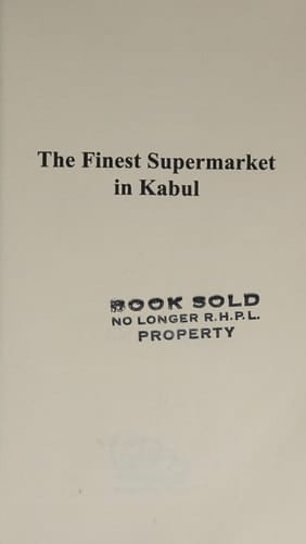 The Finest Supermarket in Kabul