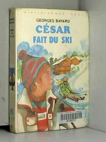 César fait du ski