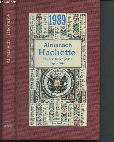 Almanach Hachette 1989