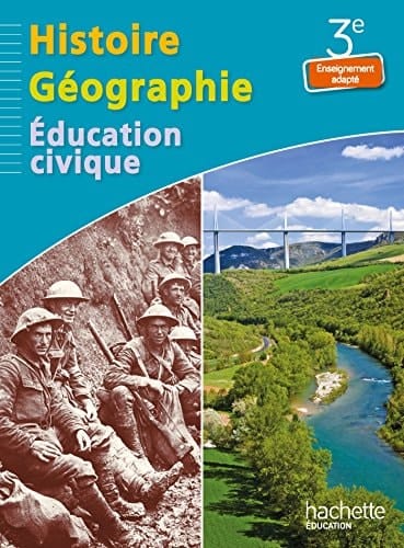 Histoire, géographie, éducation civique 3e, enseignement adapté