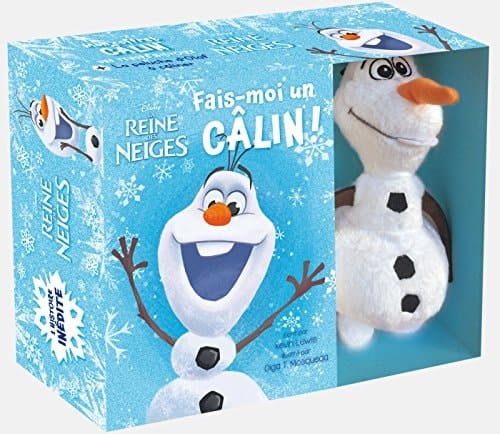 La Reine des Neiges : Fais-moi un câlin Coffret histoire inédite + peluche Olaf