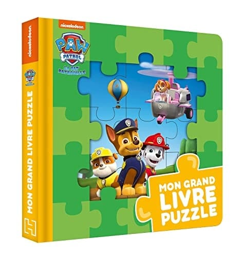 Mon grand livre puzzle Pat' Patrouille