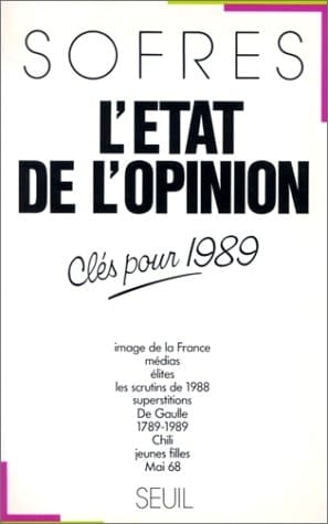 L'état de l'opinion clés pour 1989