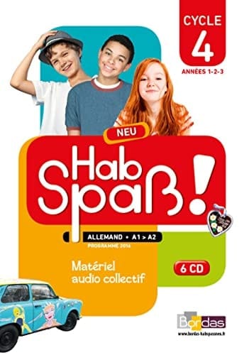 Hab Spaß ! Neu Allemand Cycle 4 2017 Matériel audio collectif