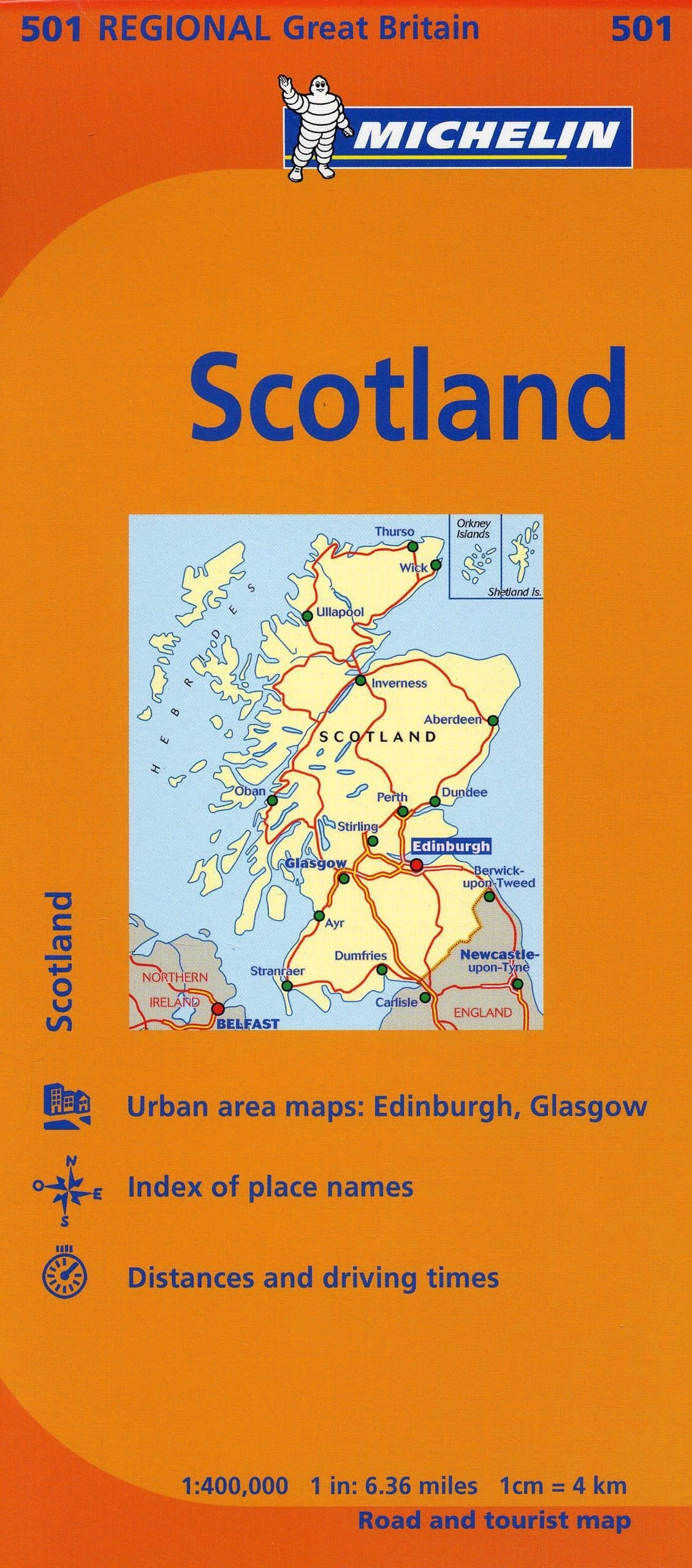 Michelin Map Scotland