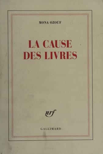 La cause des livres