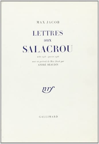 Lettres aux Salacrou août 1923 - janvier 1926