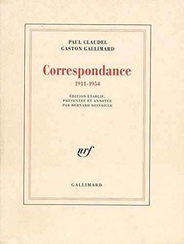 Correspondance 1911-1954
