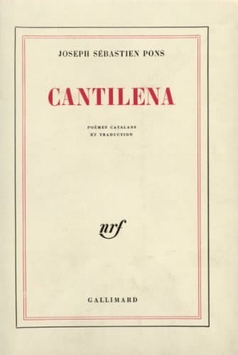 Cantilena poèmes catalans et trad