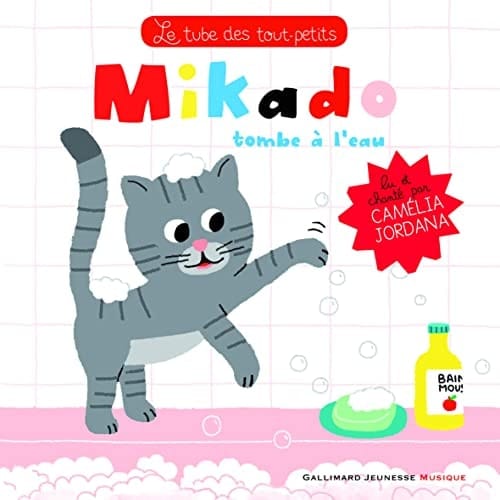 Mikado tombe à l'eau Le tube des tout-petits