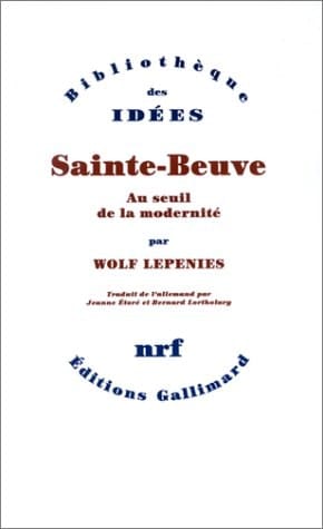 Sainte-Beuve au seuil de la modernité