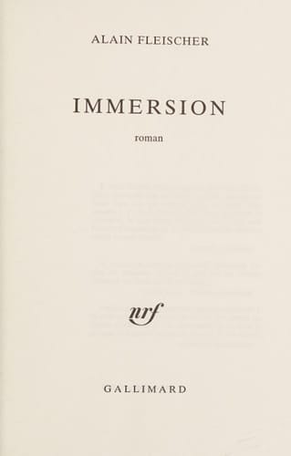 Immersion roman