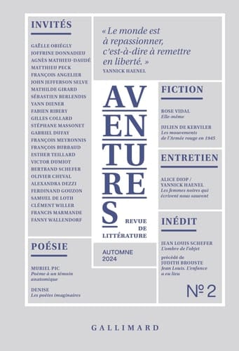 Revue Aventures: Automne 2024