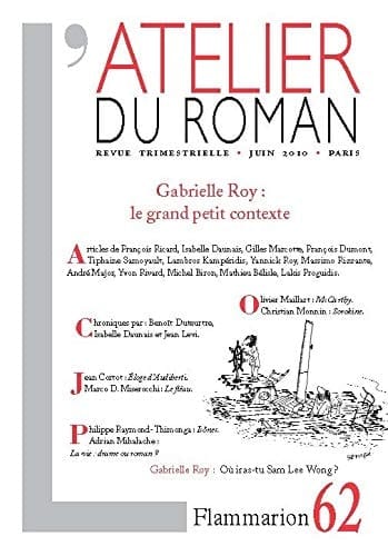 Gabrielle Roy le grand petit contexte