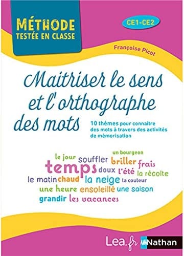 Maîtriser le sens et l'orthographe des mots Cycle 2