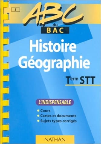Histoire-géographie, Term STT