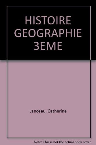 Histoire Geographie 3eme