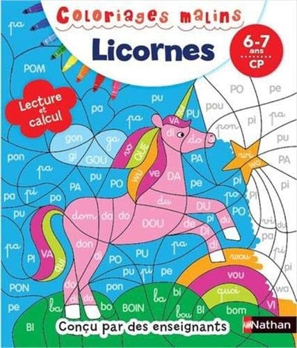 Lecture et calcul Licornes CP