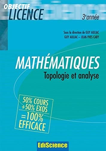 Mathématiques 3e Année Topologie et analyse