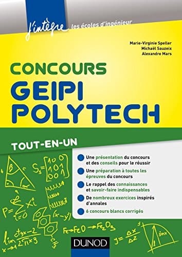 Concours Geipi Polytech tout-en-un