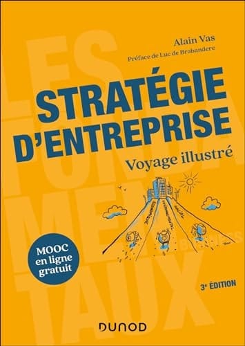 Stratégie d'entreprise Voyage illustré