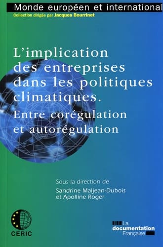 L'implication des entreprises dans les politiques climatiques entre corégulation et autorégulation