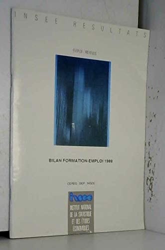 Bilan formation-emploi 1988