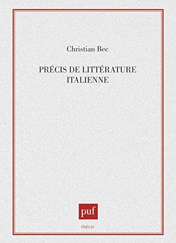 Précis de littérature italienne