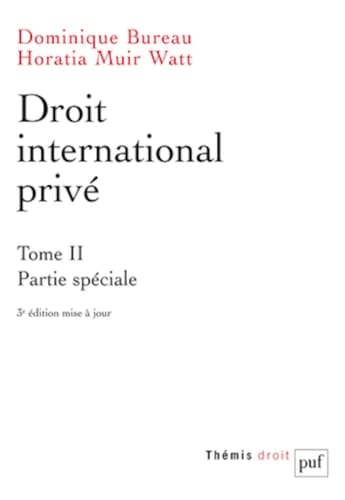 Droit international privé Partie spéciale