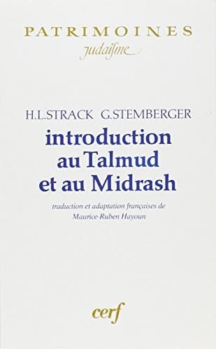 Introduction au Talmud et au Midrash