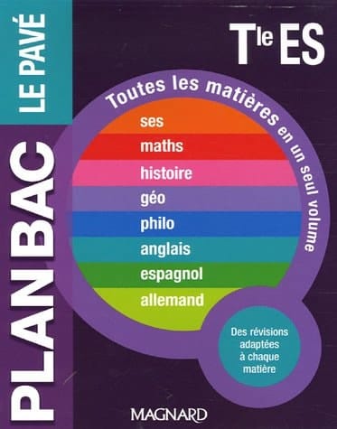 Toutes les matières en un seul volume Tle ES