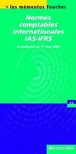 Normes comptables internationales IAS-IFRS