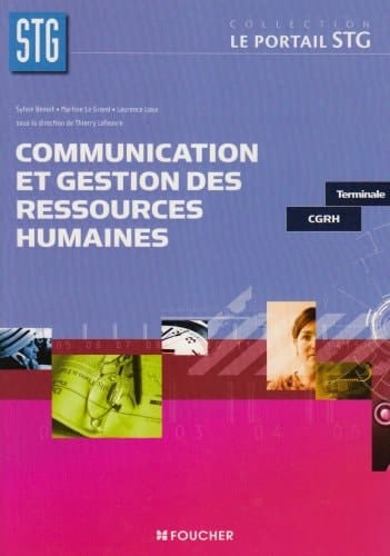 Communication et gestion des ressources humaines Terminale CGRH