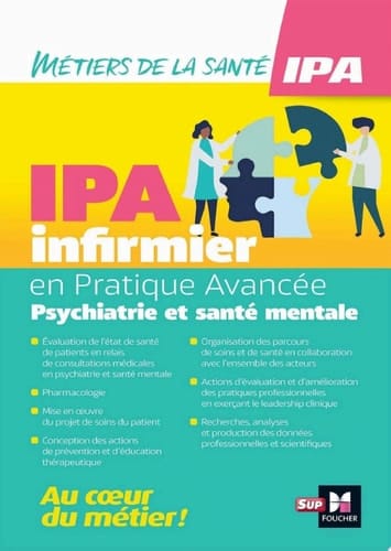 Infirmier en Pratique Avancée - IPA - Mention Psychiatrie et santé mentale