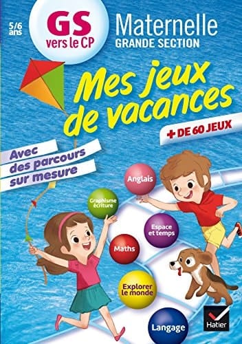 Mes jeux de vacances GS vers le CP
