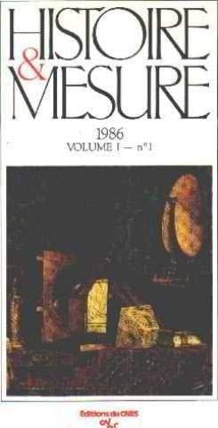 Histoire et mesure