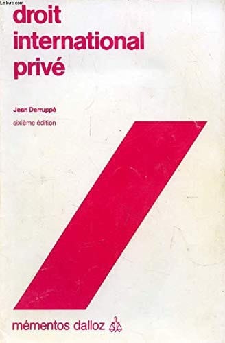 Droit international privé