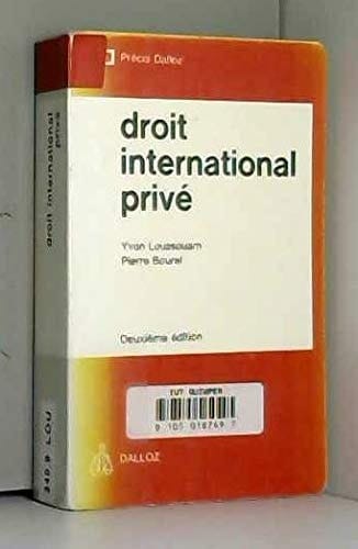 Droit international privé (Précis Dalloz : Droit) (French Edition)