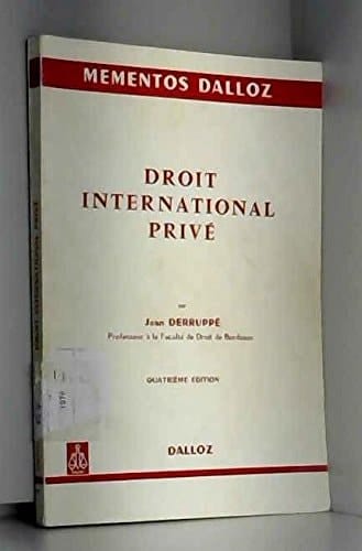 Droit international privé