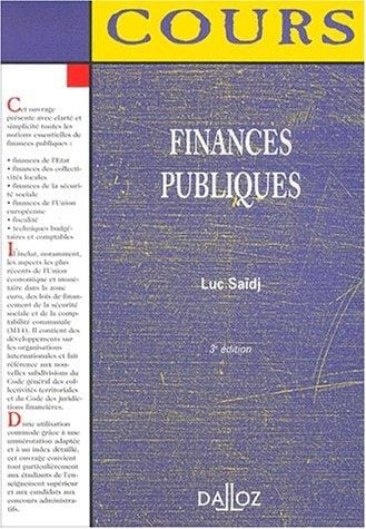 Finances publiques