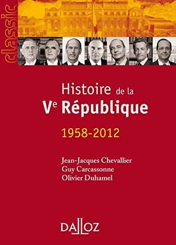 Histoire de la Ve république (1958-2012)
