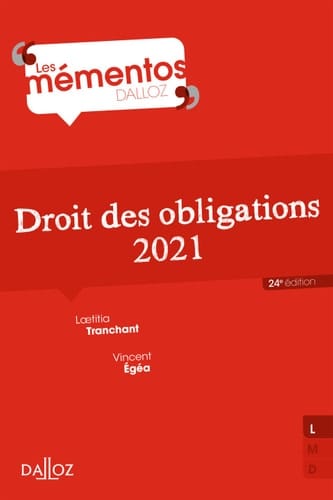 Droit des obligations - 24e ed.
